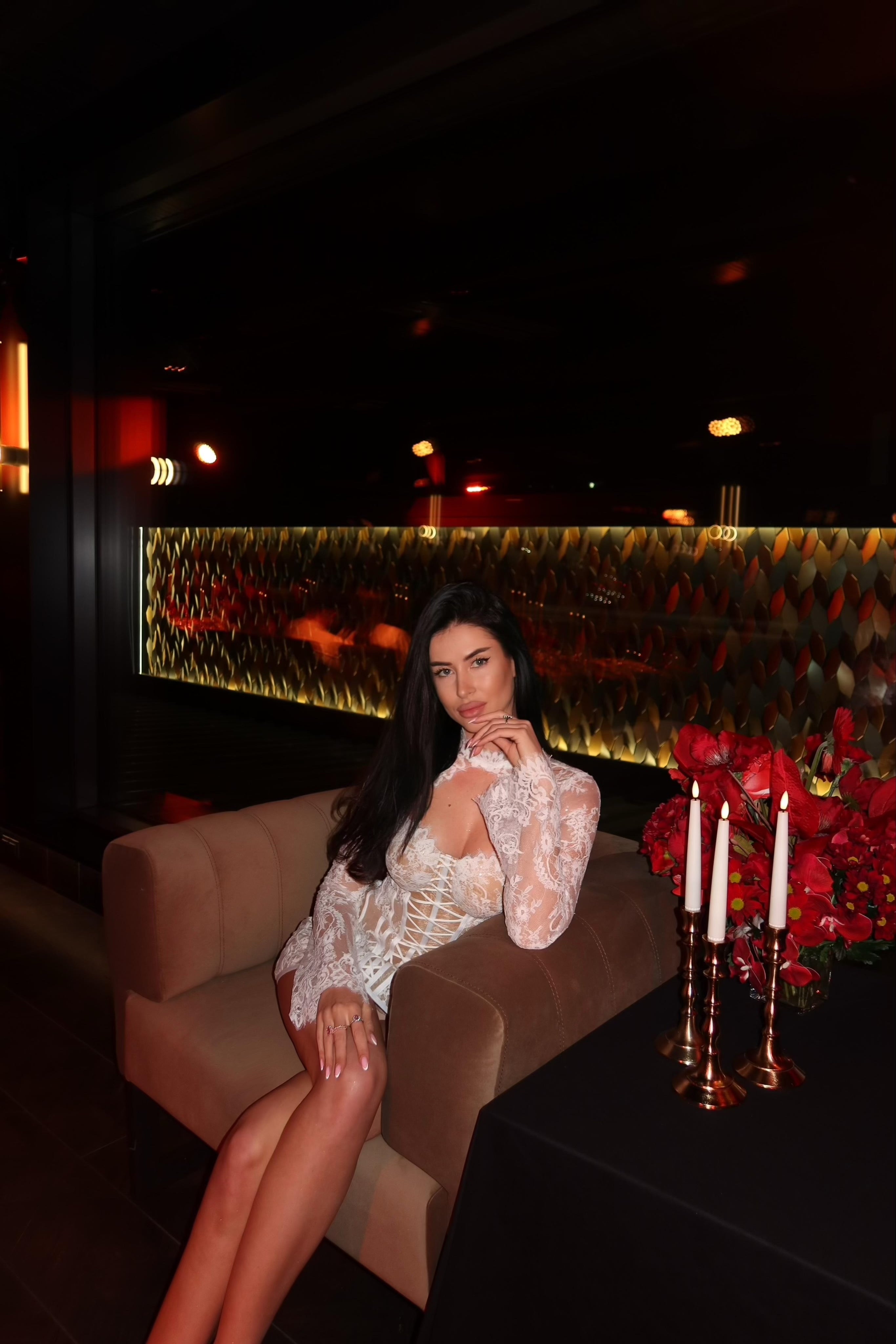 Ivory Lace Corset Dress