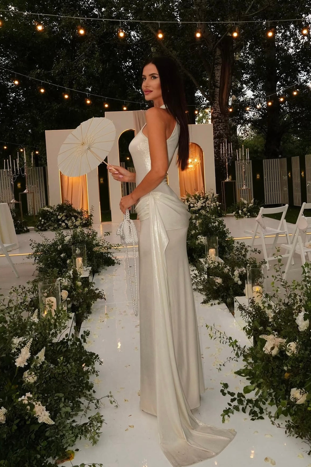 Champagne Grace Dress